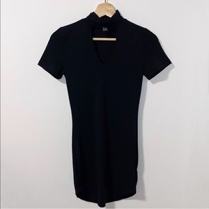 Choker Neck Bodycon Dress